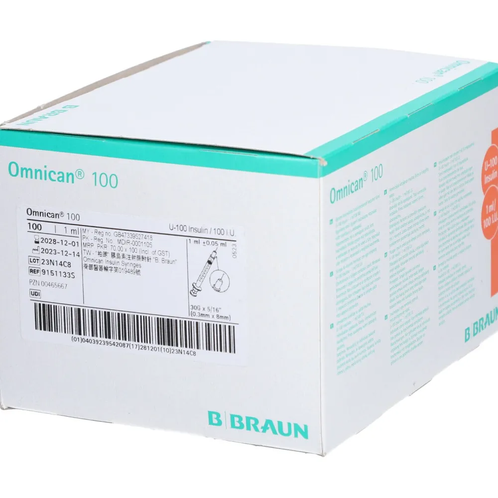 OMNICAN 100 1ML 0.30X8MM| Best