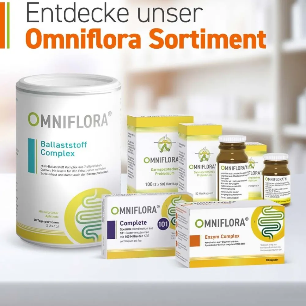 ® Enzym Complex mit 7 Enzymen u. Bacillus coagulans>Omniflora New