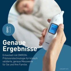 Gentle Temp 533 – Fortschrittliches Infrarot‑Ohr‑Fieberthermometer|OMRON Discount