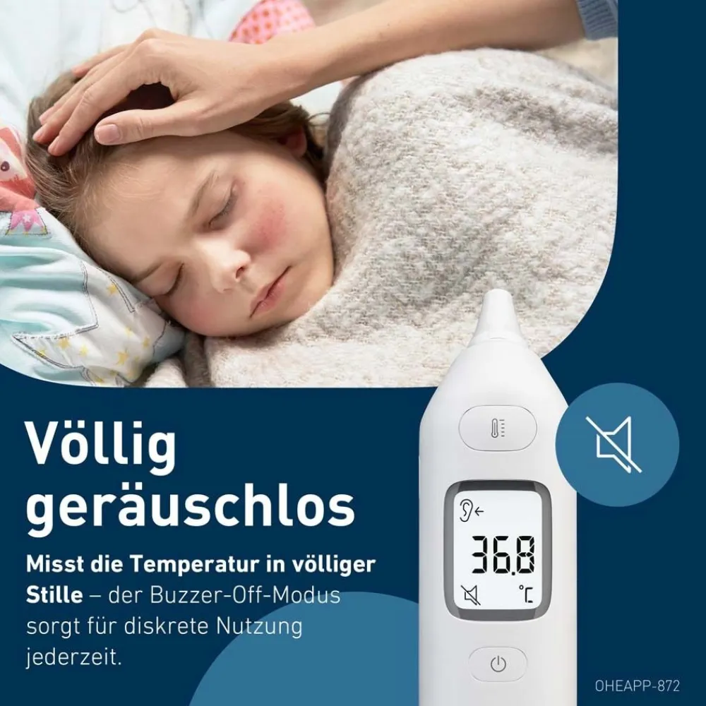 Gentle Temp 533 – Fortschrittliches Infrarot‑Ohr‑Fieberthermometer|OMRON Discount