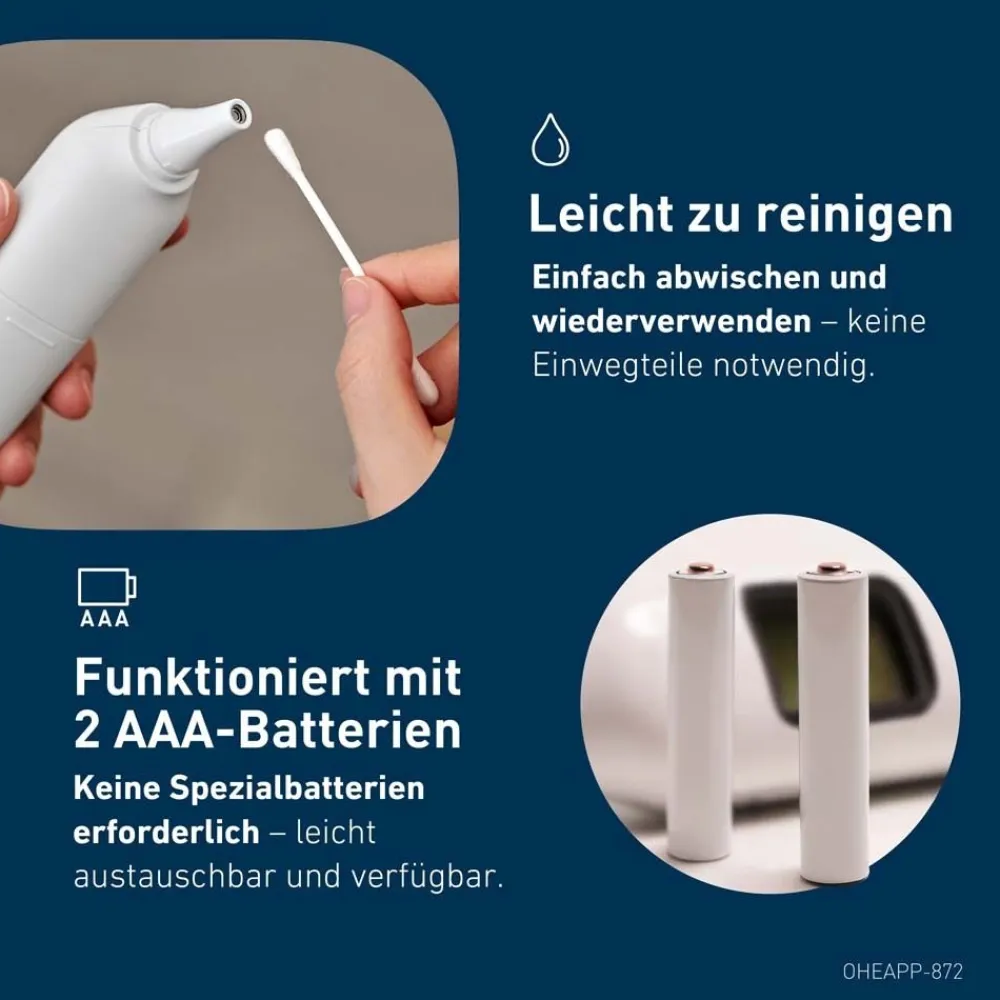 Gentle Temp 533 – Fortschrittliches Infrarot‑Ohr‑Fieberthermometer|OMRON Discount