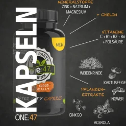 one:47® After Party Kapseln mit Elektrolyten und Vitaminen> Discount