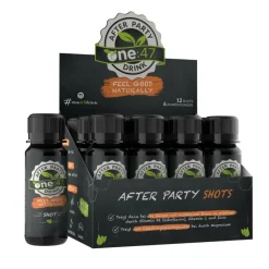 one:47® After Party Shots mit Elektrolyten und Vitaminen|