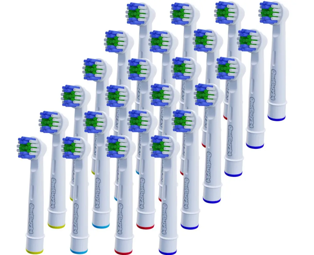 OneBuy24 - Aufsteckbürsten kompatibel mit vielen Oral-B elektrischen Zahnbürsten| Sale