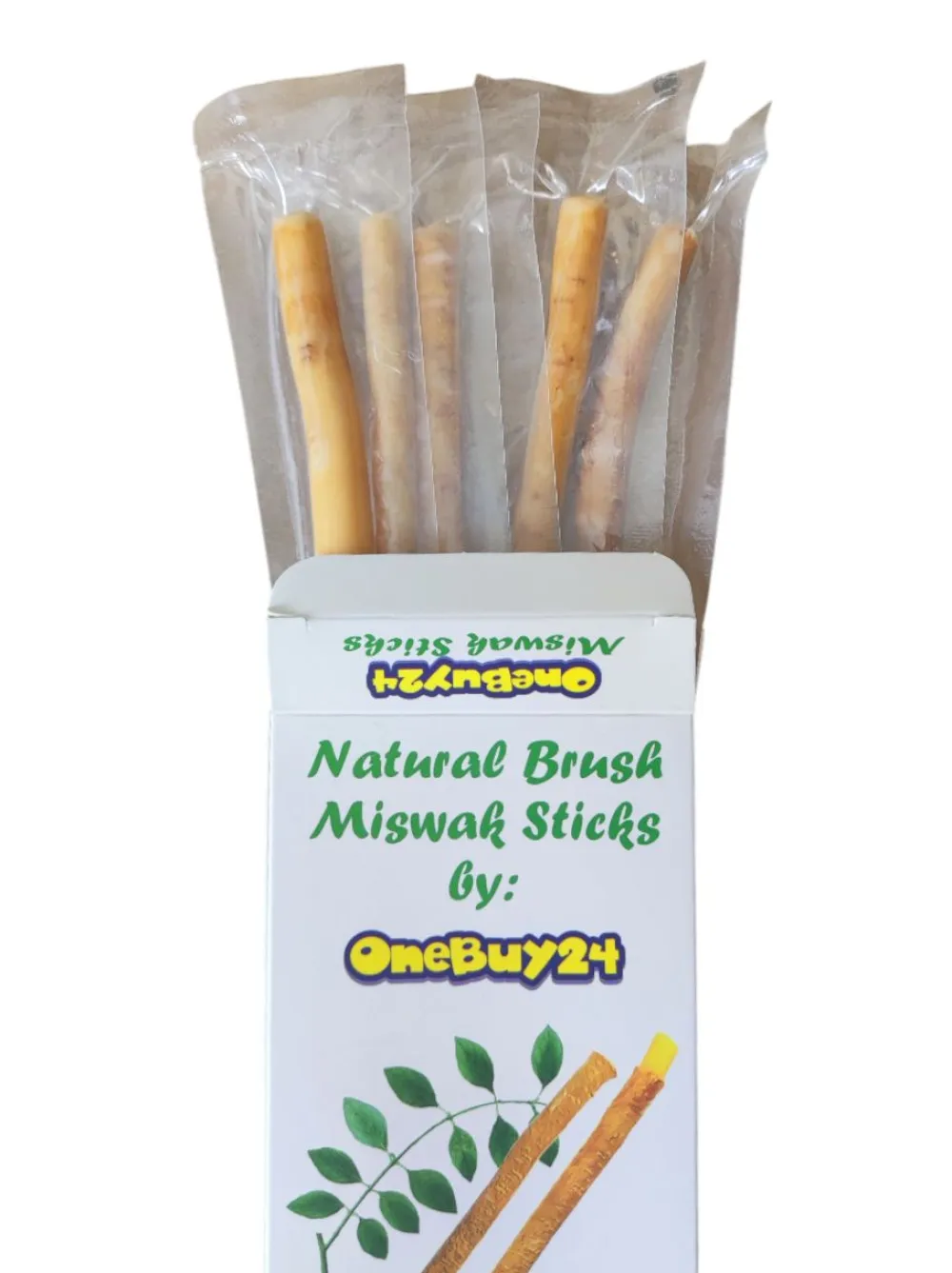 OneBuy24 Miswak Siwak Zahnputzholz mit natürlichen Mineralstoffen und Gipskristallen| Online