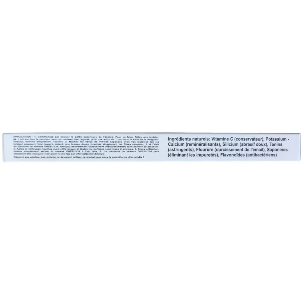 OneBuy24 Miswak Siwak Zahnputzholz mit natürlichen Mineralstoffen und Gipskristallen| Online