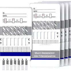 One+Step Drogentest für 7 Drogenarten - (COC/THC/OPI/AMP/MTD/BZO/MET)|one-step Discount