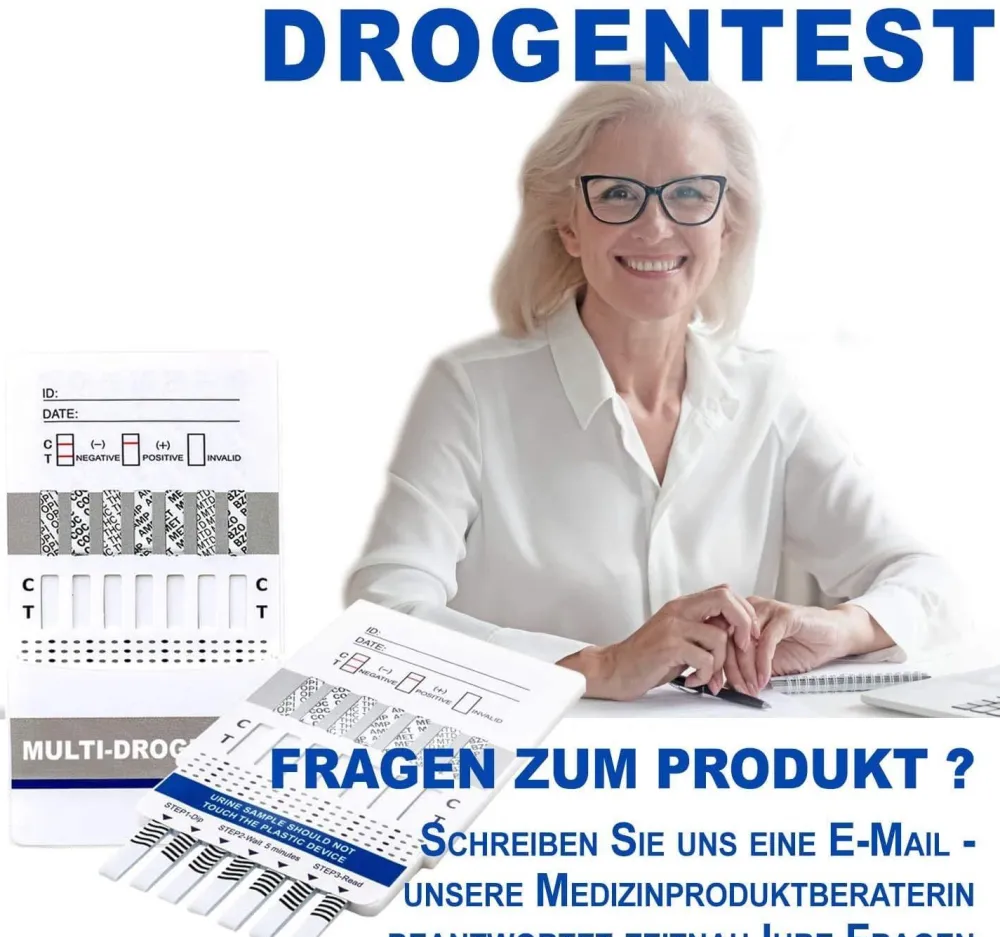 One+Step Drogentest für 7 Drogenarten - (COC/THC/OPI/AMP/MTD/BZO/MET)|one-step Discount