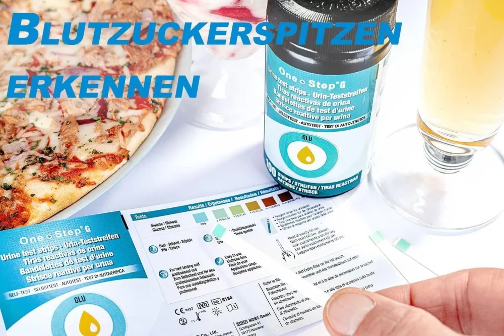 One+Step Glukose Teststreifen - Blutzucker Schnelltest für zu Hause - Blutzuckerteststreifen|one-step Online