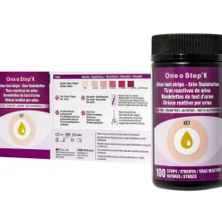 One+Step Keton Teststreifen + Referenzfarbkarte - Urintest - Ketose - ketogene Diät|one-step Outlet