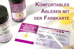 One+Step Keton Teststreifen + Referenzfarbkarte - Urintest - Ketose - ketogene Diät|one-step Outlet