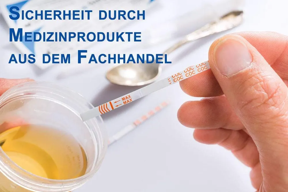 One+Step Kokain Drogentest-Schnelltest - Selbsttest mit hoher Sensitivität Cut-off: 100 ng/ml>one-step Sale