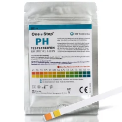 100 One+Step pH Teststreifen für Urin UND Speichel - Selbsttest zur Ermittlung des ph Werts>one-step Clearance
