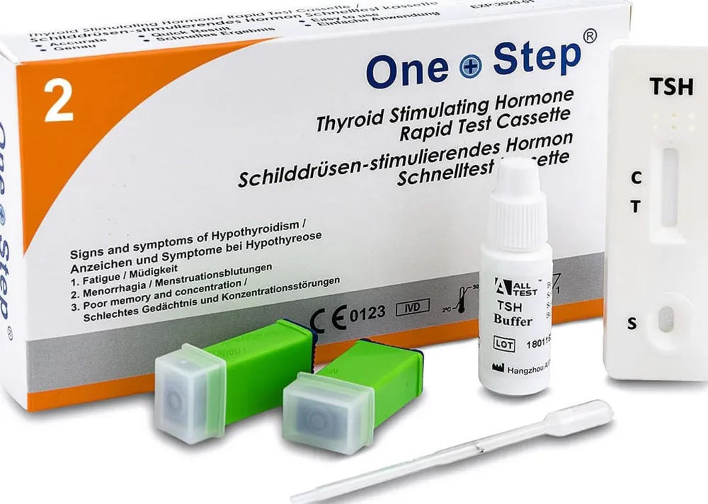 One+Step TSH Schnelltest - Komplettes Set zur Früherkennung einer Schilddrüsenunterfunktion>one-step Outlet