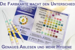 One+Step Urinteststreifen für 10 Indikatoren - Gesundheitstest inkl. Referenzfarbkarte><noscript><img width=