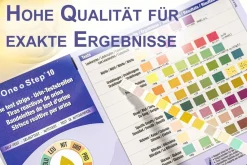 One+Step Urinteststreifen für 10 Indikatoren - Gesundheitstest inkl. Referenzfarbkarte><noscript><img width=