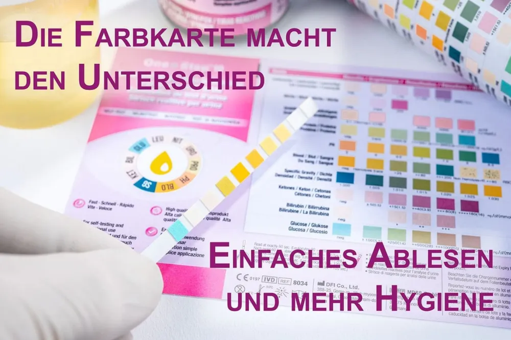 150 One+Step Urinteststreifen für 10 Indikatoren - Gesundheitstest inkl. Referenzfarbkarte>one-step Online