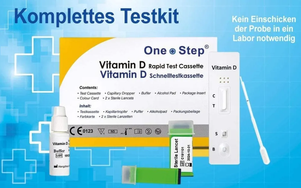 One+Step Vitamin D Test Kit Selbsttest>one-step Hot