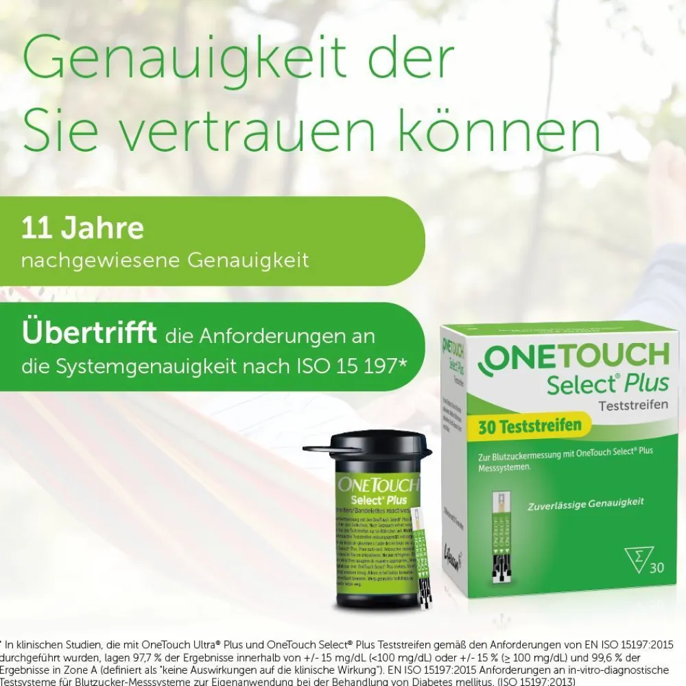 OneTouch Select® Plus Blutzuckerteststreifen zur Blutzucker-Messung bei Diabetes (Zucker-Krankheit)| New