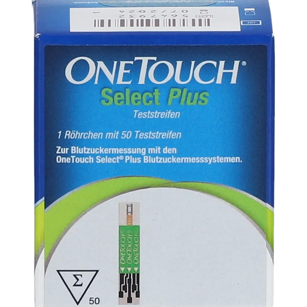 OneTouch Select Plus Blutzuckerteststreifen zur Blutzucker-Messung bei Diabetes (Zucker-Krankheit)| Clearance