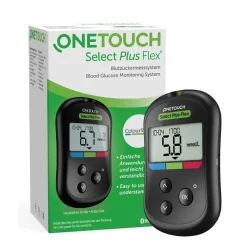 OneTouch Select Plus Flex® Blutzucker-Messgerät Set (mmol/l)> Outlet