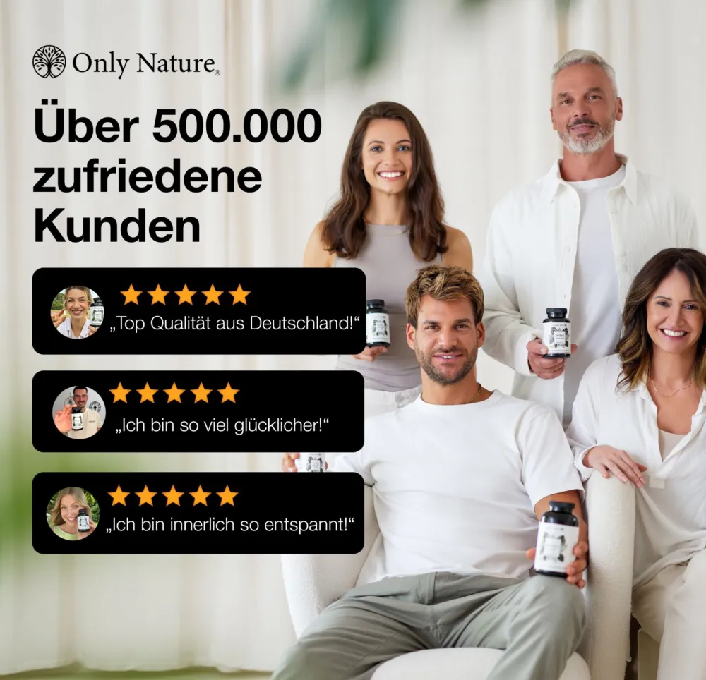 Only Nature® Safran Kapseln 30 mg - (Affron®) – Safran Extrakt 10:1 – Innere Balance & Stimmung> Best