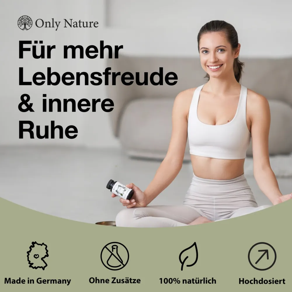 Only Nature® Safran Kapseln 30 mg - (Affron®) – Safran Extrakt 10:1 – Innere Balance & Stimmung> Best