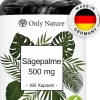 Only Nature® Sägepalmenextrakt 500 mg - in Deutschland produziert - Sägepalme Prostata Kapseln| Outlet