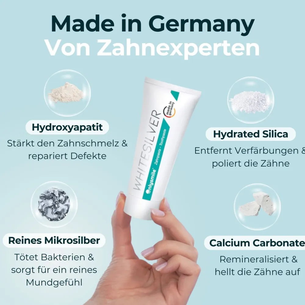 Onlysmile® All-in-One Bundle – Zahnbleaching Set, Gel, Zahnpulver & 2x Zahnpasta> Hot