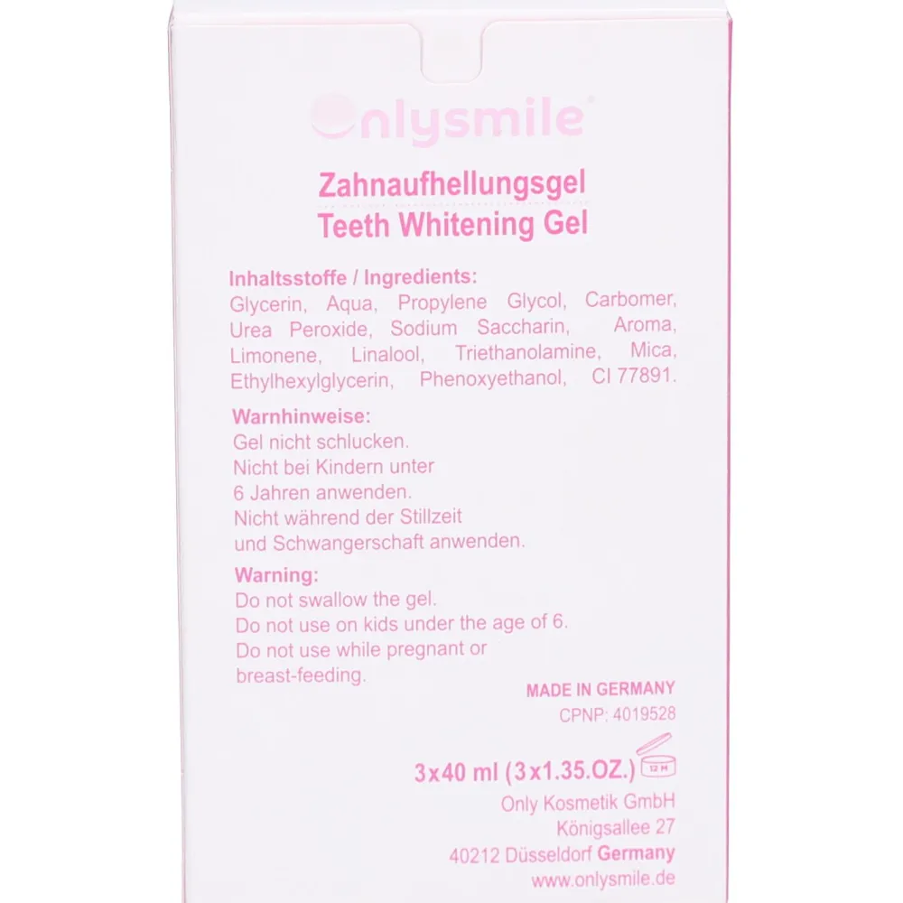 onlysmile® Zahnaufhellungsgel| Online