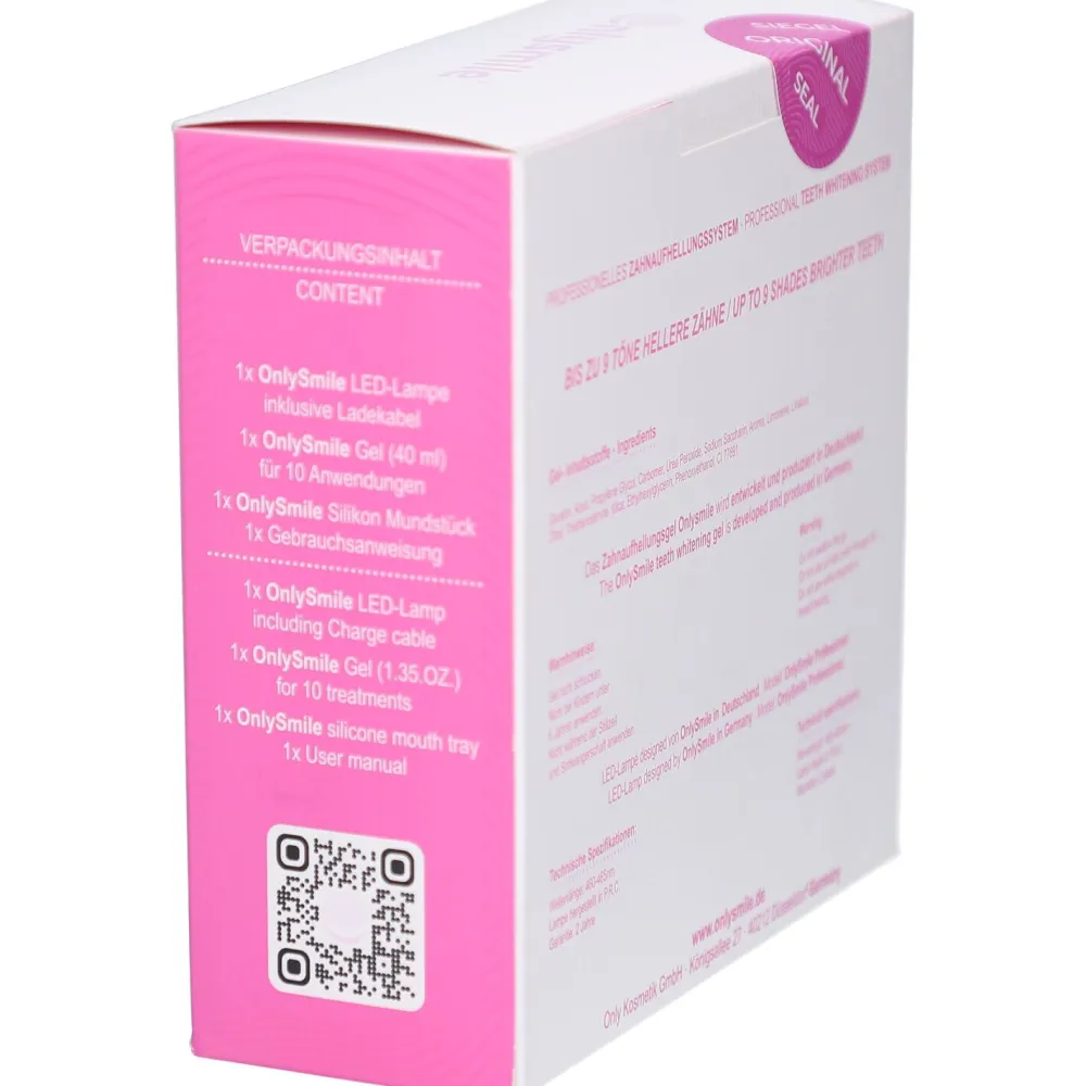 onlysmile® Zahnaufhellungsset| Clearance