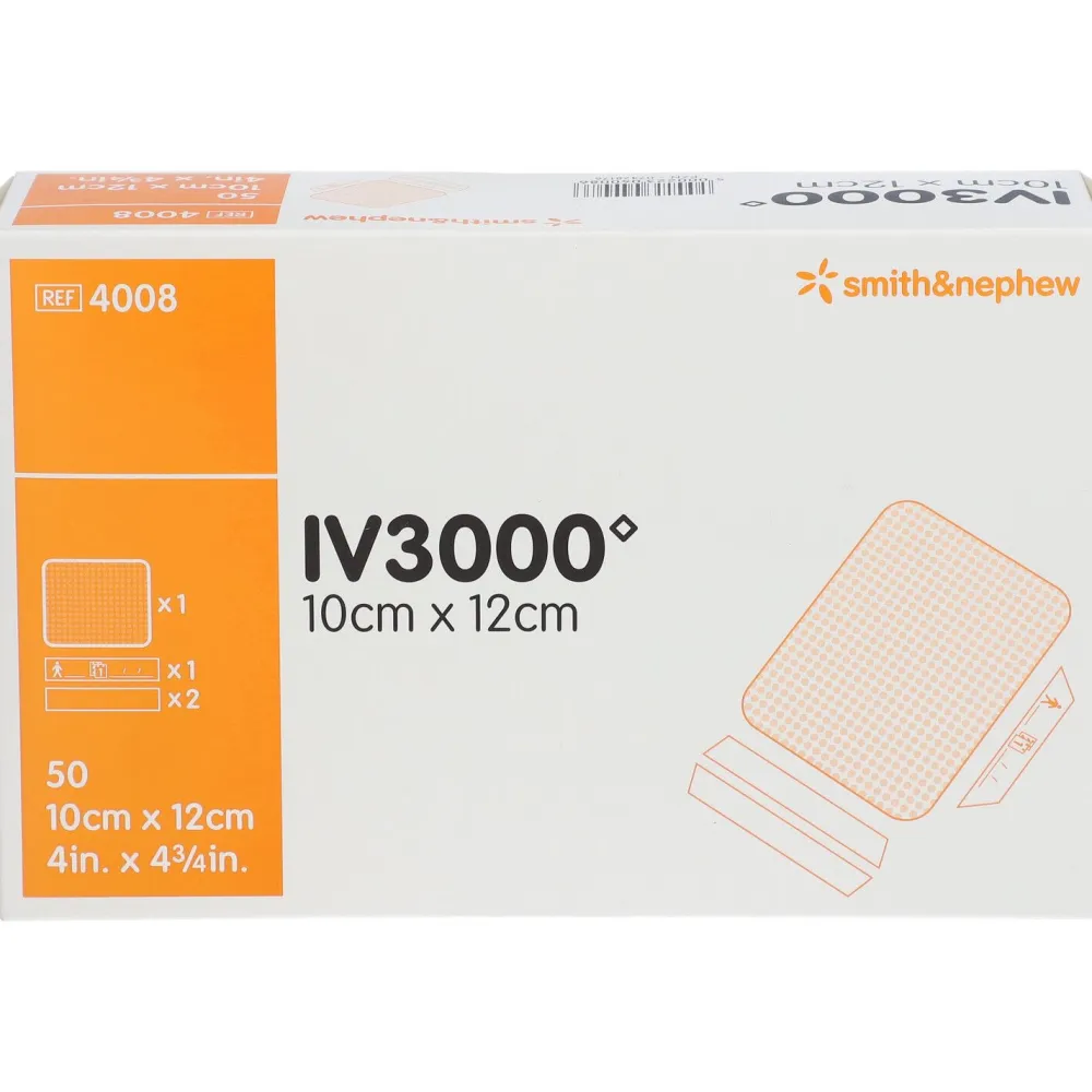 OPSITE® I.V.3000 transp.Kanuelenfix steril 10x12cm>