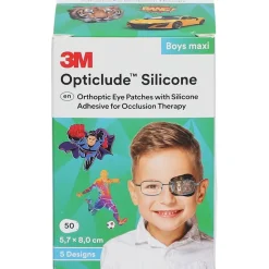 Opticlude 3M Silicone Boys maxi 5,7 x 8 cm| New