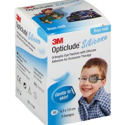 Opticlude 3M Silicone Boys maxi 5,3 x 7 cm|