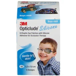 Opticlude 3M Silicone Boys maxi 5,3 x 7 cm|