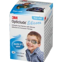 Opticlude 3M Silicone Boys maxi 5,3 x 7 cm|