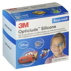 Opticlude 3M Silicone Boys midi 5,3 cm x 7 cm|