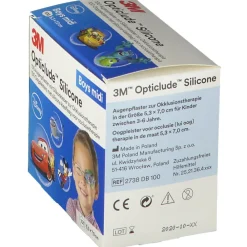 Opticlude 3M Silicone Boys midi 5,3 cm x 7 cm|