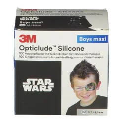 Opticlude 3M Silicone Disney Boys maxi 5,7 cm x 8 cm| Best