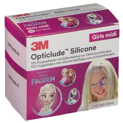 Opticlude 3M Silicone Disney Girls midi 5,3 cm x 7,0 cm| Sale