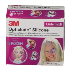Opticlude 3M Silicone Disney Girls midi 5,3 cm x 7,0 cm| Sale