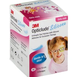 Opticlude 3M Silicone Girls midi 5,3 x 7 cm| Hot