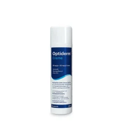Creme im Spender bei Juckreiz und trockener Haut|Optiderm Discount
