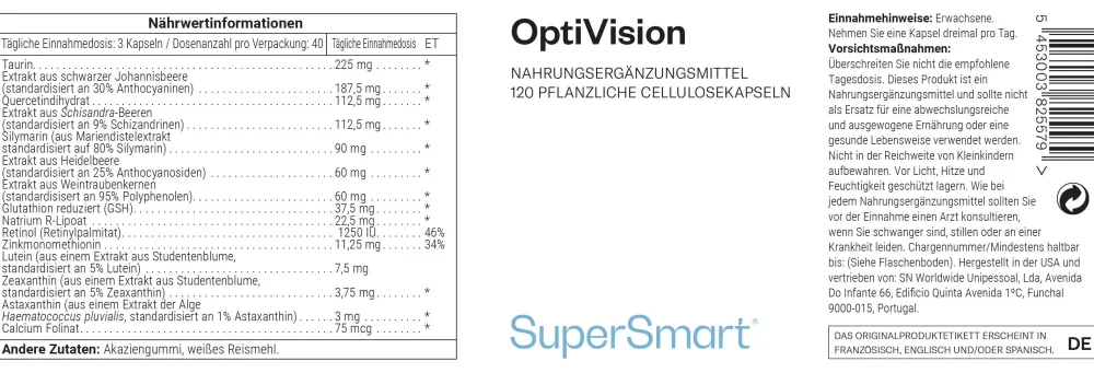 OptiVision - SuperSmart| Outlet
