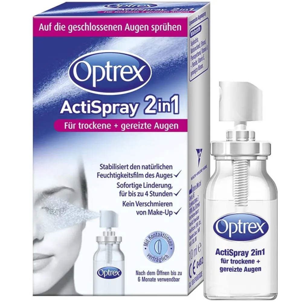 ActiSpray 2in1 Augenspray für trockene & gereizte Augen|Optrex New