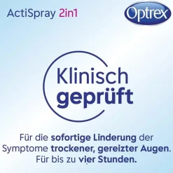 ActiSpray 2in1 Augenspray für trockene & gereizte Augen|Optrex New