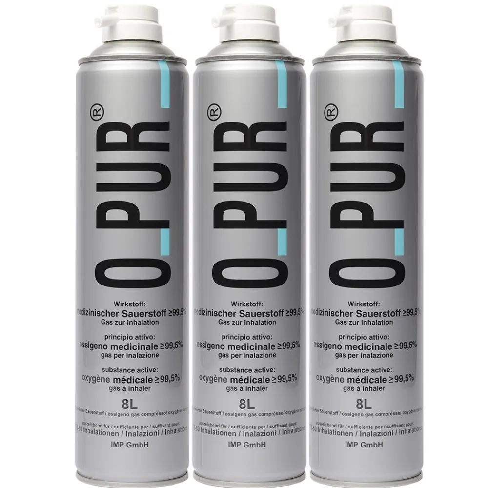 O PUR® Sauerstoffdose für Maske> Hot
