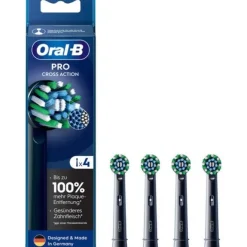 Oral-B AUFSTECKBÖRSTEN 4ER SCHWARZ (PRO CROSS ACTION 4ER)> Clearance