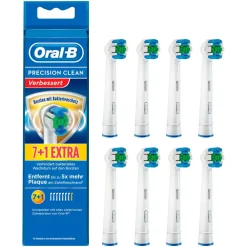 ® Aufsteckbürsten Precision Clean Bakterienschutz 7er +1>Oral-B Clearance