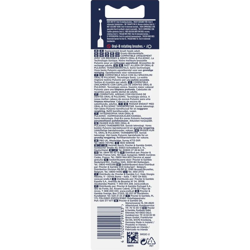 - Aufsteckbürsten "Pulsonic Clean">Oral-B